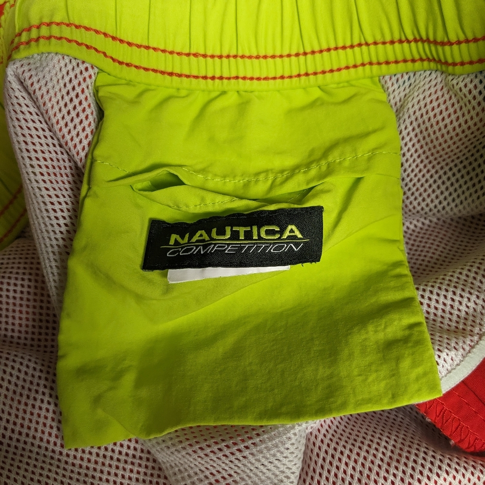 Vintage Nautica Competition Swim Trunks - Picture 6 of 8